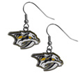 Nashville Predators® Chrome Dangle Earrings